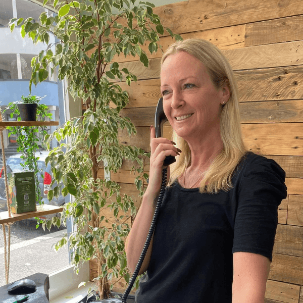 Alli, Salon Helper at Hair Pro UK in Bexhill-on-Sea, greeting clients, answering calls, and supporting the team to ensure a smooth and welcoming salon experience.